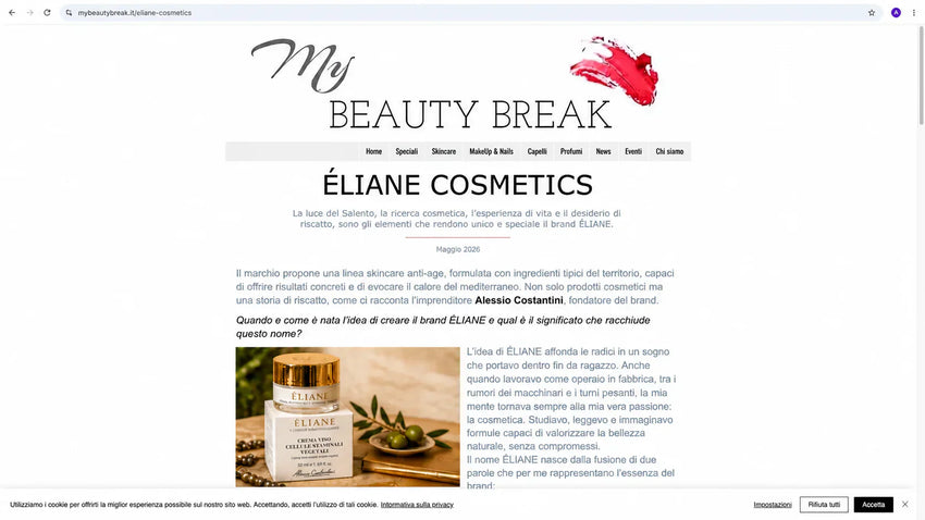 Crema viso staminali vegetali: recensione MyBeautyBreak e analisi INCI
