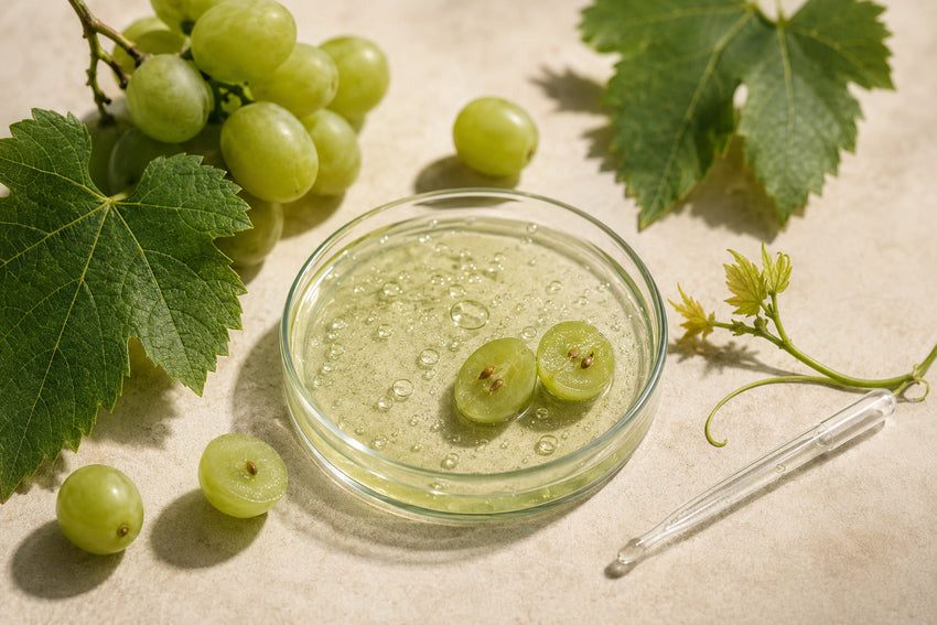 Cellule Staminali Vegetali di Uva Acerba: cosa sono e perché usarle nella skincare viso