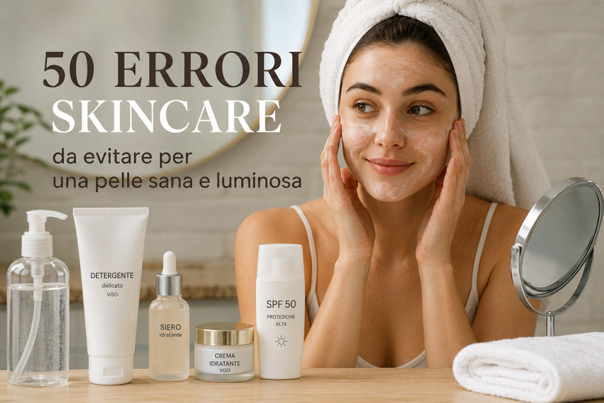 I 50 errori skincare che quasi tutti commettono (e che possono peggiorare la pelle)