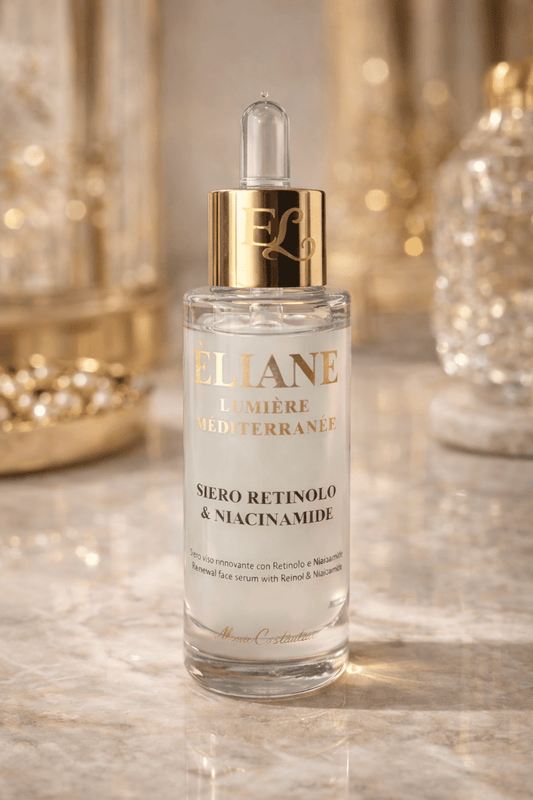 Siero retinolo niacinamide vitamina C ed E - Trattamento viso anti-rughe antimacchia ÉLIANE"