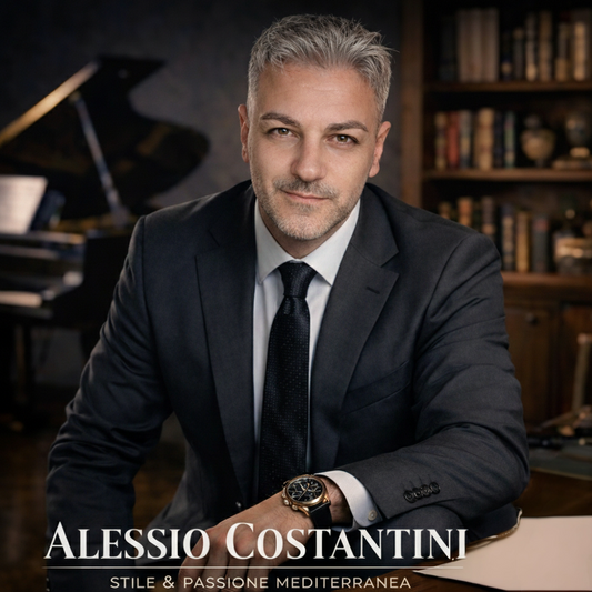 Alessio Costantini fondatore di Éliane Cosmetics - brand di skincare naturale mediterraneo di lusso