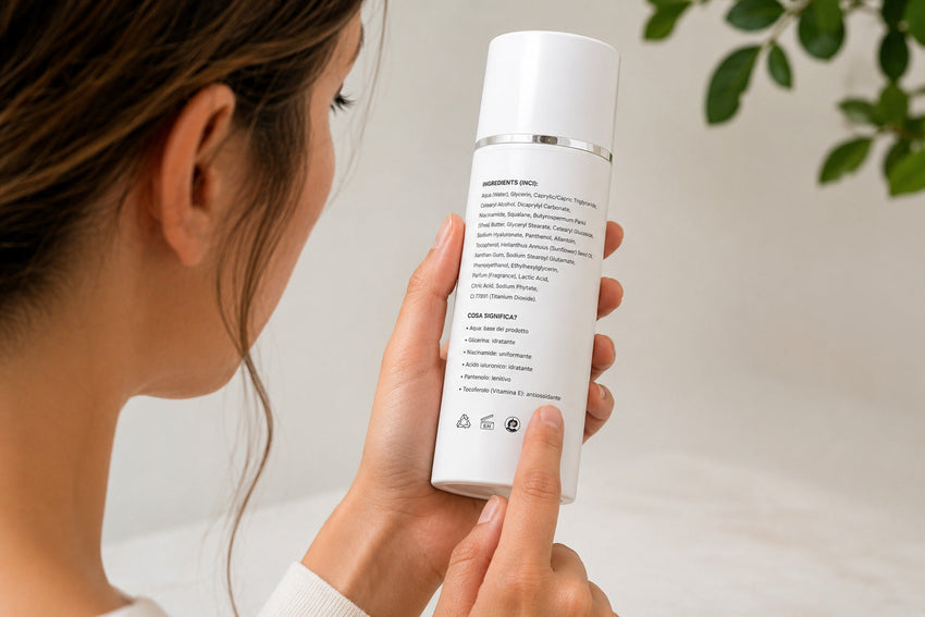 Come leggere l'INCI di un cosmetico: la guida completa per scegliere la skincare giusta