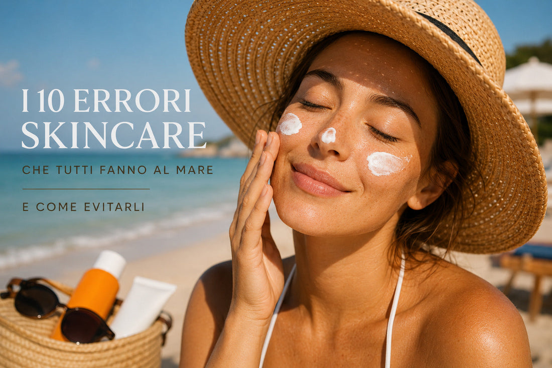 I 10 Errori Skincare che Tutti Fanno al Mare (e Come Evitarli)