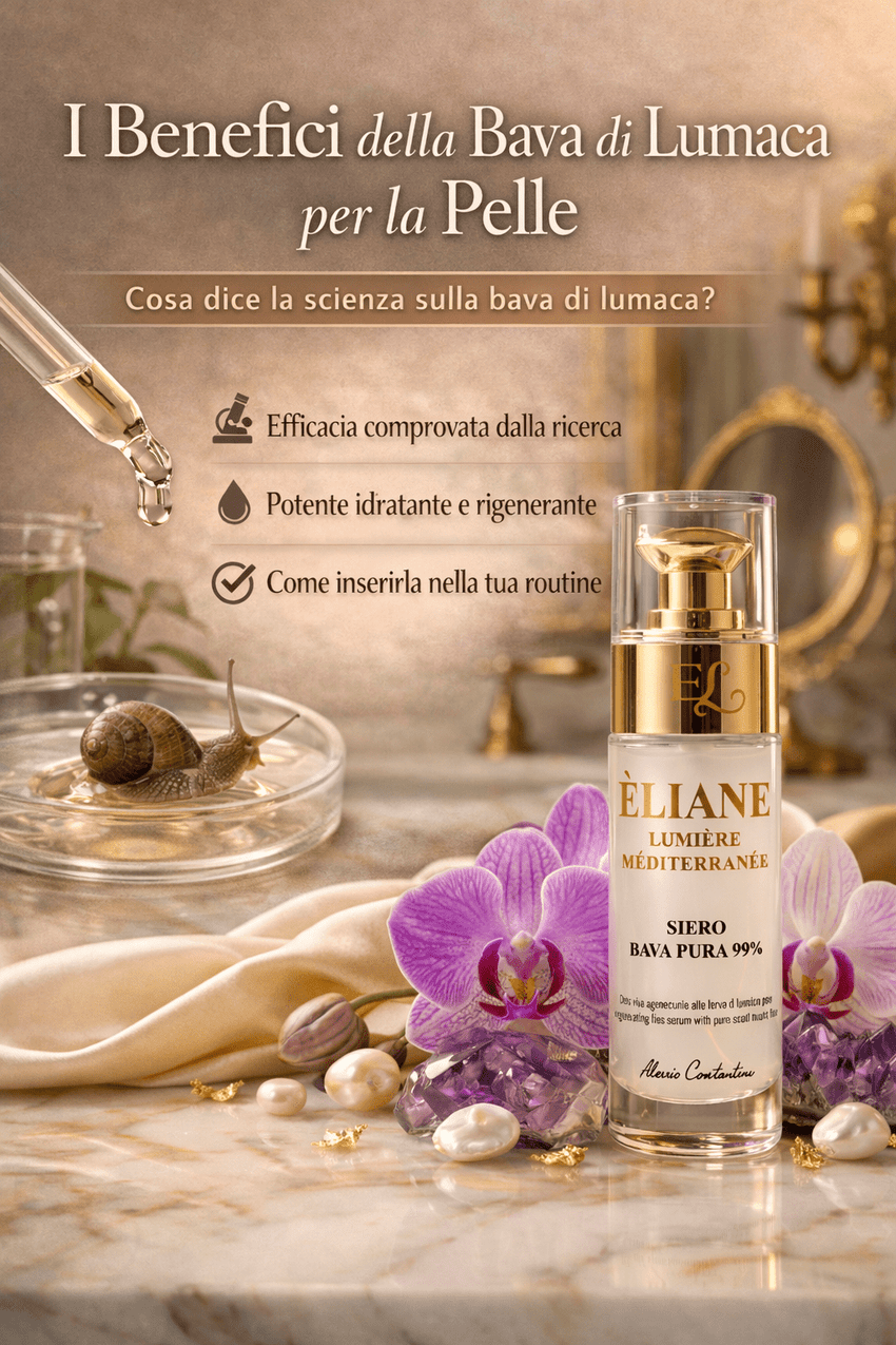La bava di lumaca skincare: Ecco cosa dice la ricerca scientifica sulla sua efficacia nella skincare
