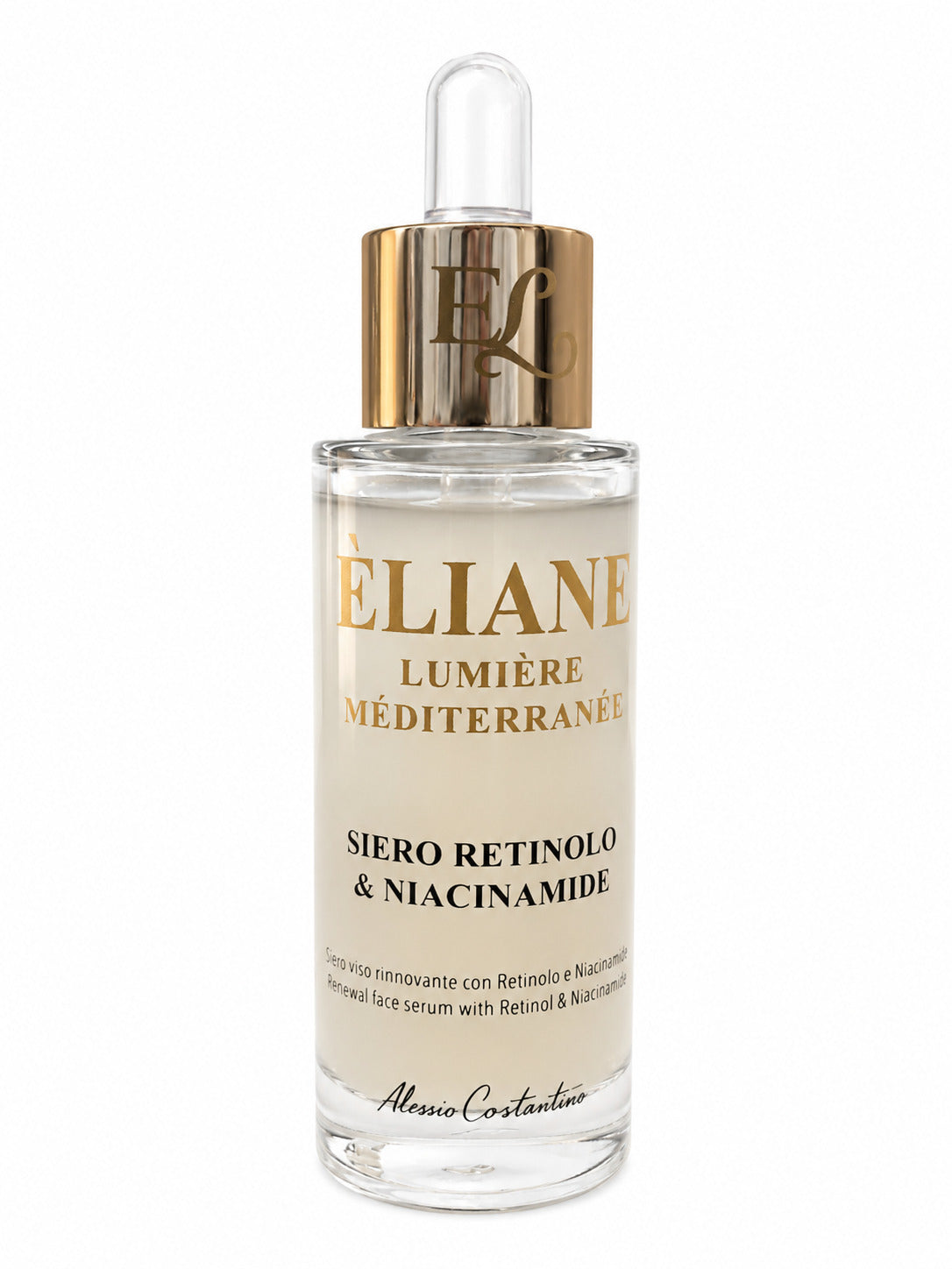 Siero Retinolo e Niacinamide ÉLIANE, protocollo viso dopo l'estate