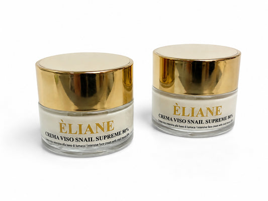 Duo Crema Anti-Rughe Bava Lumaca 80% - 2 Vasetti