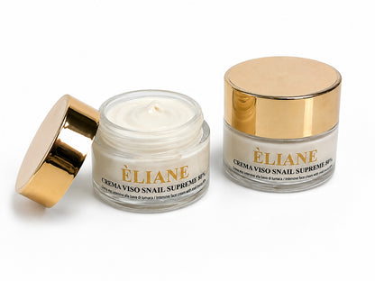 Duo Crema Anti-Rughe Bava Lumaca 80% - 2 Vasetti