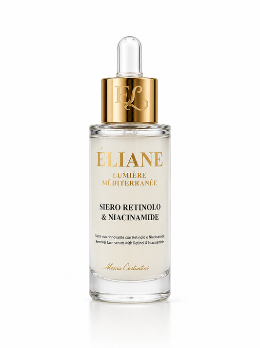 Siero Retinolo e Niacinamide Anti-Rughe Illuminante | Éliane
