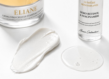 Duo Anti-Age Viso: Siero Retinolo e Crema Staminali