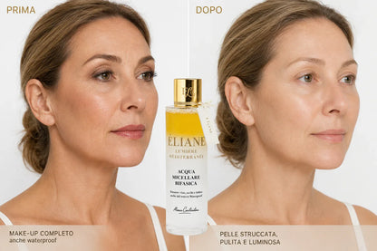 Acqua Micellare Bifasica Viso e Occhi Waterproof