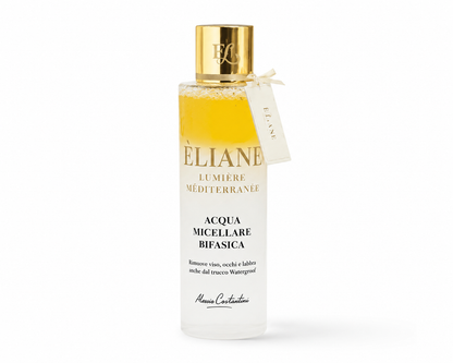 Acqua Micellare Bifasica Viso e Occhi Waterproof