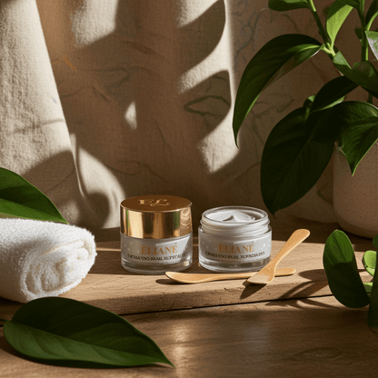 Duo Crema Anti-Rughe Bava Lumaca 80% - 2 Vasetti - Èliane Cosmetics Alessio Costantini