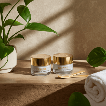 Duo Crema Anti-Rughe Bava Lumaca 80% - 2 Vasetti - Èliane Cosmetics Alessio Costantini